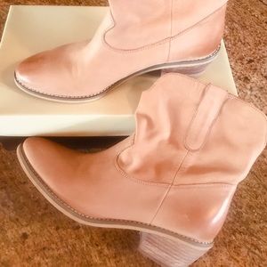 Crown Vintage leather ankle boots